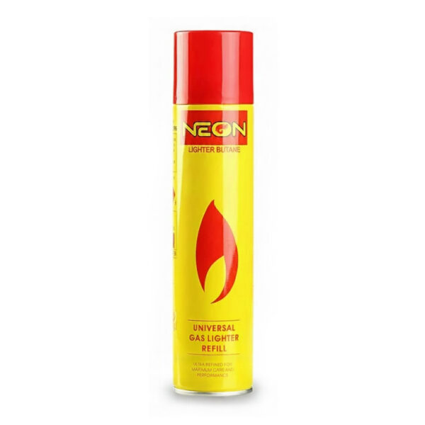 NEON LIGHTER BUTANE - 12/300ml