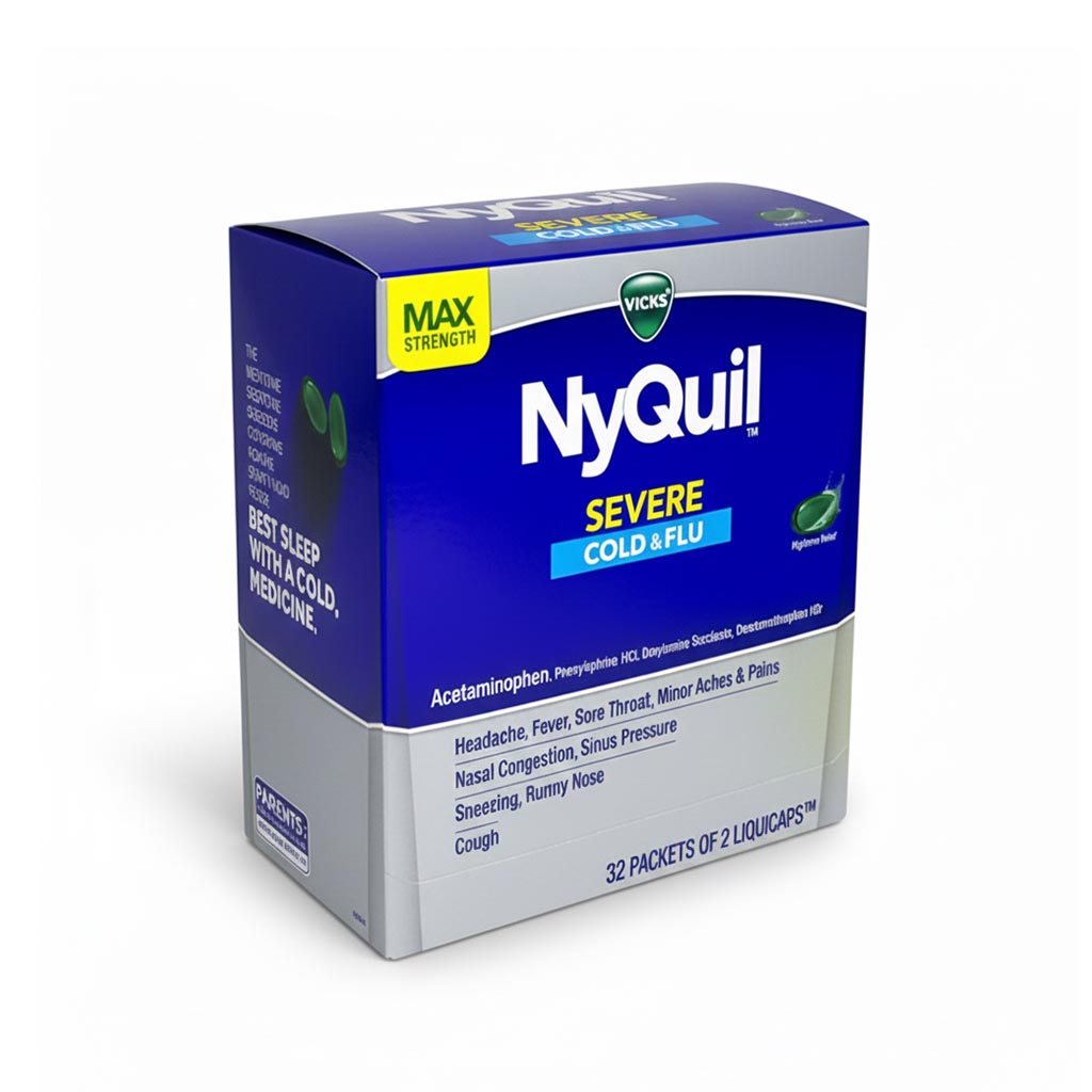 NYQUIL SEVERE COLD & FLU DISPENSER DAYQUIL SEVERE COLD & FLU DISPENSER - Image 1