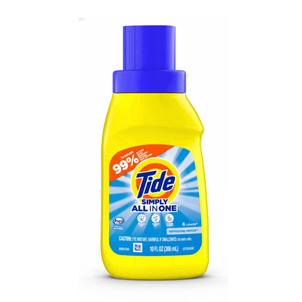 TIDE LIQUID  LAUNDRY DETERGENT  SIMPLY (YELLOW)