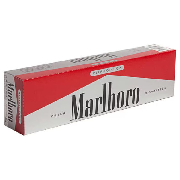 Marlboro Cigarettes, Filter, Seventy Twos, Flip Top Box