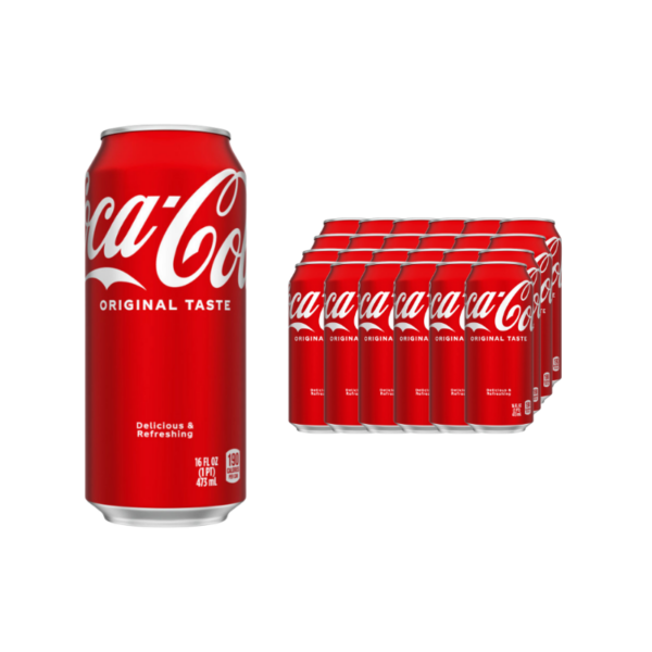 Coca-Cola Soda Soft Drink, 16 Fl Oz Can