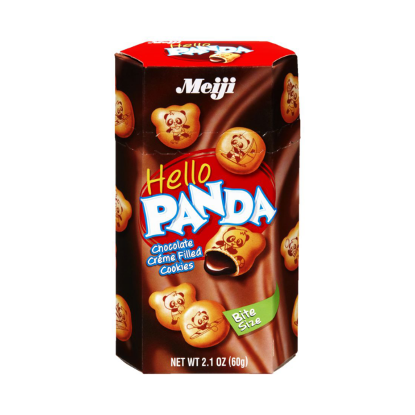 Meiji Hello Panda Biscuits, Chocolate, Bite Size