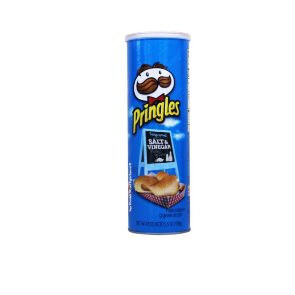 Pringles Salt & Vinegar Potato Crisps Chips - 5.5oz