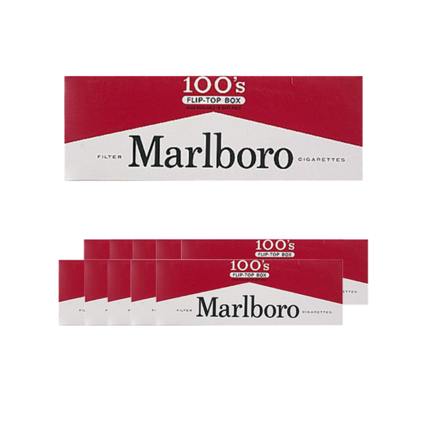 Marlboro Cigarettes, Flip Top Box, 100s
