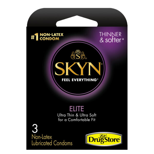 Skyn Elite Latex Lubricated Condoms 3 CT In Skyn Elite Latex Lubricated Condoms 3 CT In