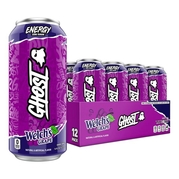 Ghost Energy Drink, Welch’s Grape