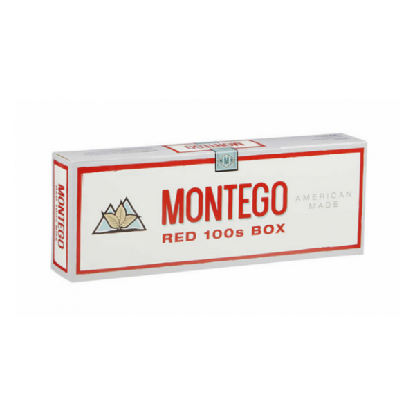 Montego Cigarettes, Class A, Red, 100s
