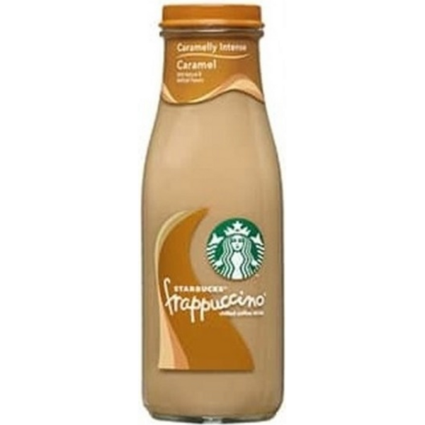 Starbucks Frappuccino Caramel Coffee Drink, 13.7 Fl Oz Glass Bottle