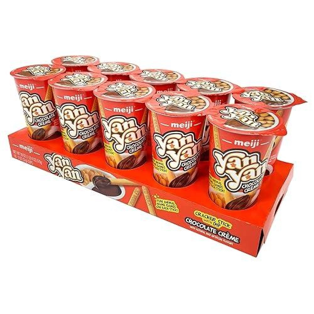 Meiji Yan Yan, Biscuit Sticks, Chocolate Meiji Yan Yan, Biscuit Sticks, Chocolate