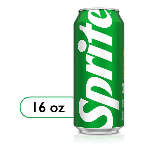 Sprite Lemon Lime Soda Pop 16 Fl Oz Can