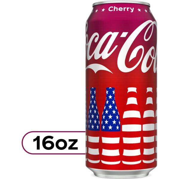 Coca-Cola Cherry Soda Soft Drink 16 Fl Oz