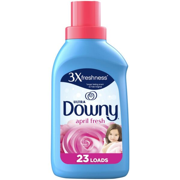 Downy Ultra April Fresh Liquid Fabric Softener, 23 Loads, 19 Fl Oz
