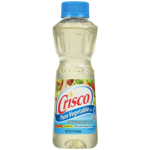 Crisco Pure Vegetable Oil, Gluten Free 16 Fl Oz