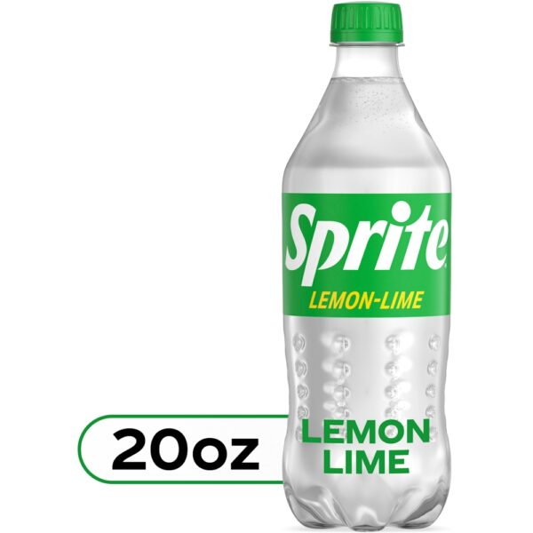 Sprite Lemon Lime Soda Soft Drink 20 Fl Oz