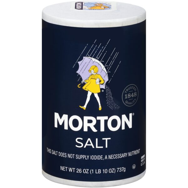 Morton Salt, Plain, 26 Ounce