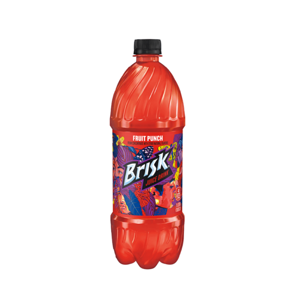 Brisk Fruit Punch Juice Drink - 1 Liter