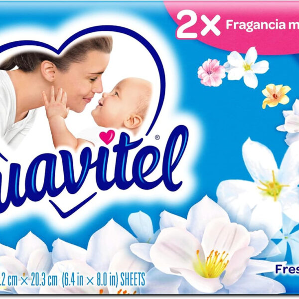 Suavitel Fabric Softener Dryer Sheets Field Flowers