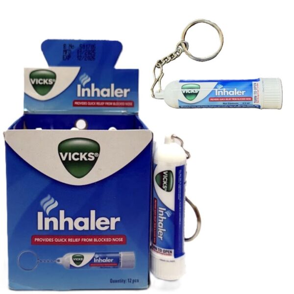 Vicks Inhaler Keychain 0.5ml - 12ct