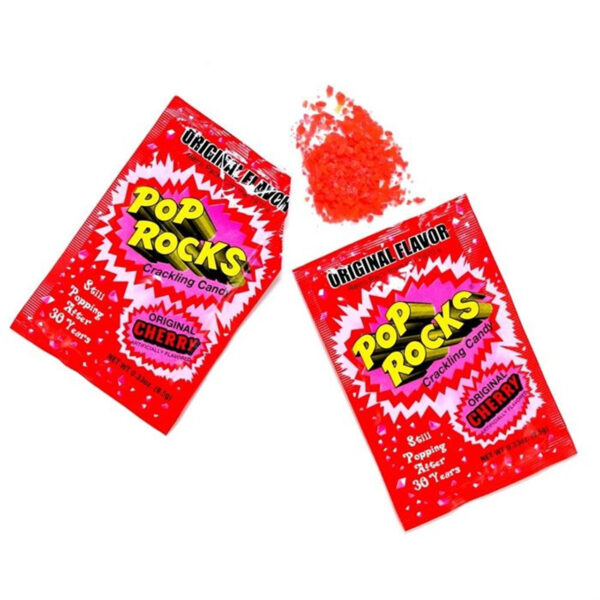 Pop Rocks Cherry Popping Candy .33oz - 24ct
