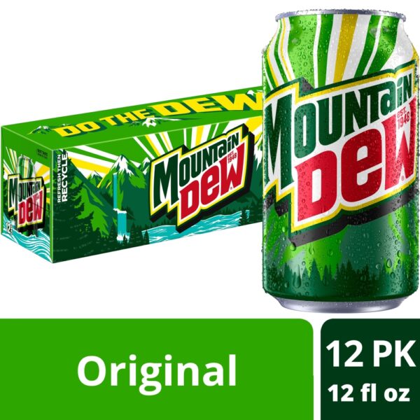 Mountain Dew Citrus Soda - 12pk/12 Fl Oz Cans