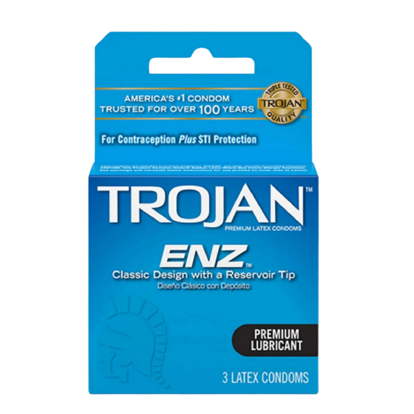 Trojan Enz Premium Lubricated Latex Condoms Trojan Enz Premium Lubricated Latex Condoms