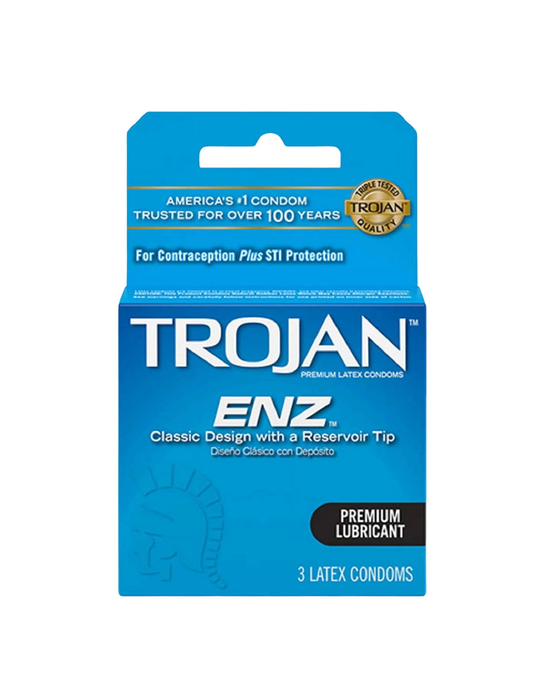 Trojan Enz Premium Lubricated Latex Condoms Trojan Enz Premium Lubricated Latex Condoms