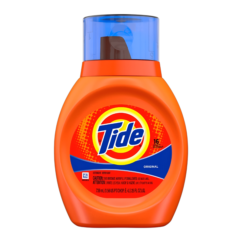 Tide Liquid Laundry Detergent, Original, 16 Loads, 25 Fl Oz Tide Liquid Laundry Detergent, Original, 16 Loads, 25 Fl Oz