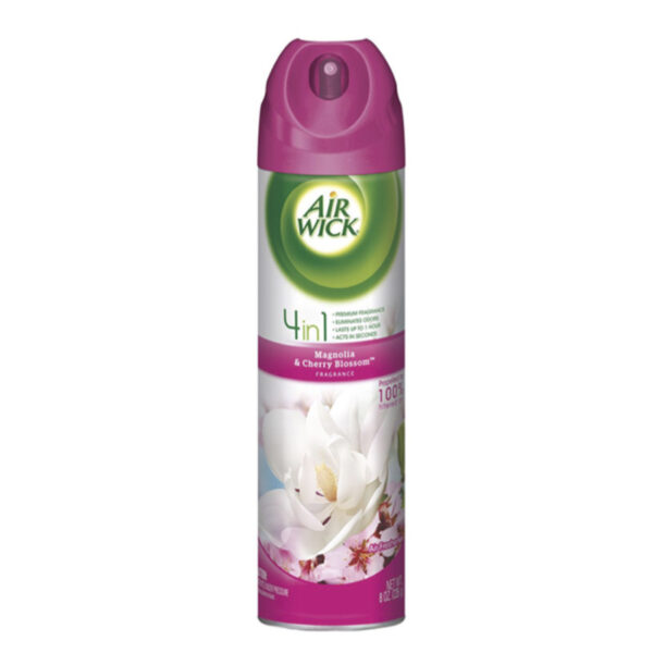 Air Wick Essential Oils 6 In 1 Magnolia And Cherry Blossom Fragrance Freshener 8 Oz