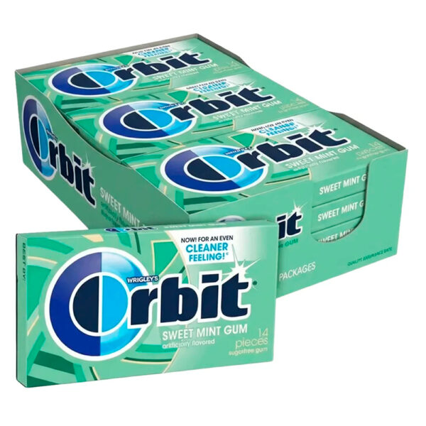 Orbit Sweet Mint Sugar Free Gum Orbit Sweet Mint Sugar Free Gum