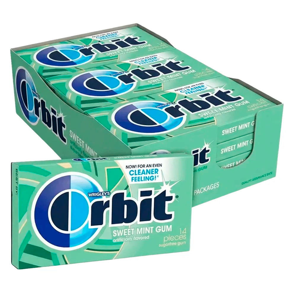Orbit Sweet Mint Sugar Free Gum Orbit Sweet Mint Sugar Free Gum