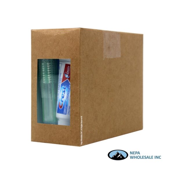 Crest Toothpaste .85oz W/ Travel Toothbrush Blistered 6 X 1 (655708119952) - Nepa