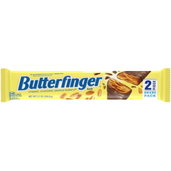 Butterfinger Nestle King Size Candy Bar 3.7oz 18ct