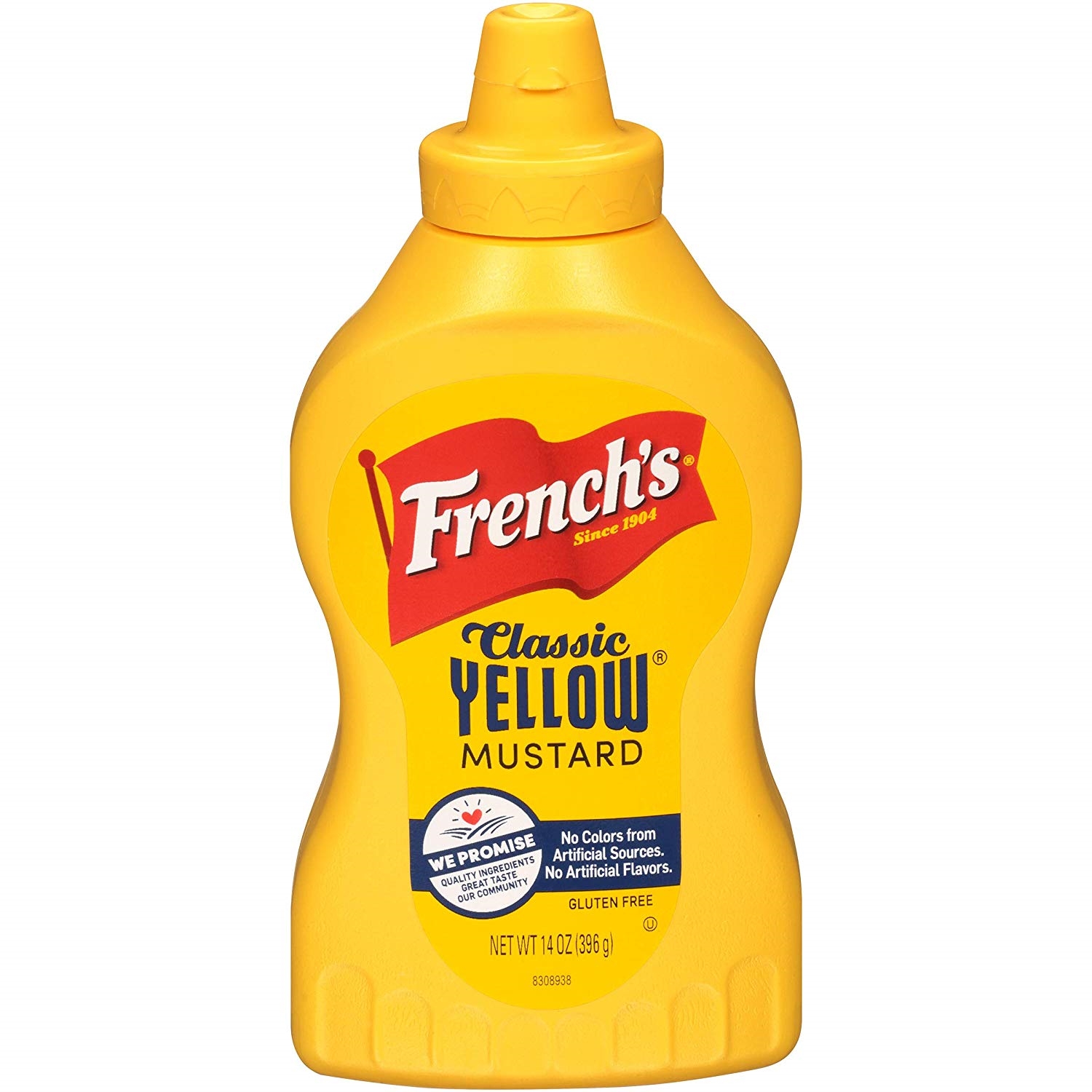 French’s Classic Yellow Mustard Squeeze Bottle, 396 G French’s Classic Yellow Mustard Squeeze Bottle, 396 G