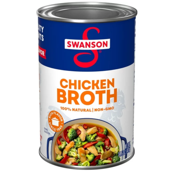 Swanson Natural Goodness 33% Less Sodium Chicken Broth, 14.5 Ounce