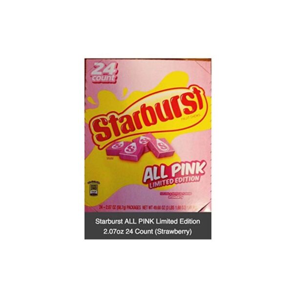 Starburst Limited Edition All Pink 24×2.07oz