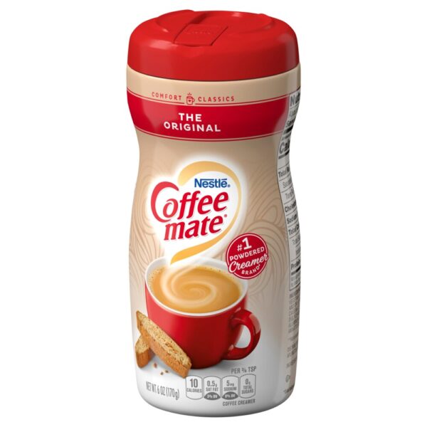 Coffee-Mate Nestle Original Powdered Creamer, 6 Ounce