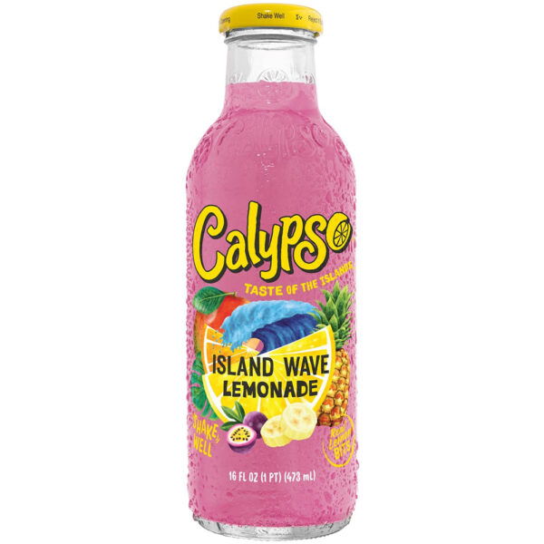 Calypso Lemonade, Island Wave 16 Fl Oz Calypso Lemonade, Island Wave 16 Fl Oz
