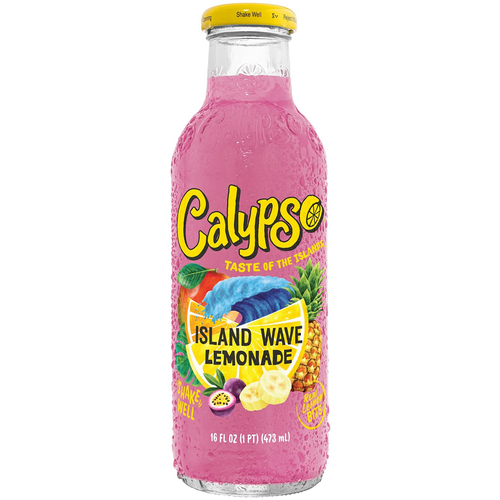 Calypso Lemonade, Island Wave 16 Fl Oz Calypso Lemonade, Island Wave 16 Fl Oz