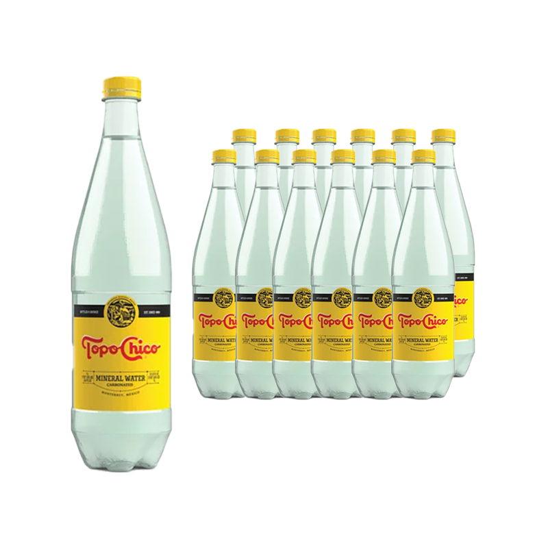 Topo Chico Mineral Water, Carbonated 33.8 Fl Oz Topo Chico Mineral Water, Carbonated 33.8 Fl Oz