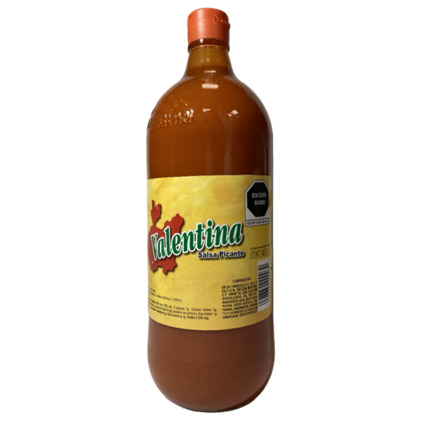 Valentina Salsa Picante Mexican Sauce, Hot, 34 Ounce