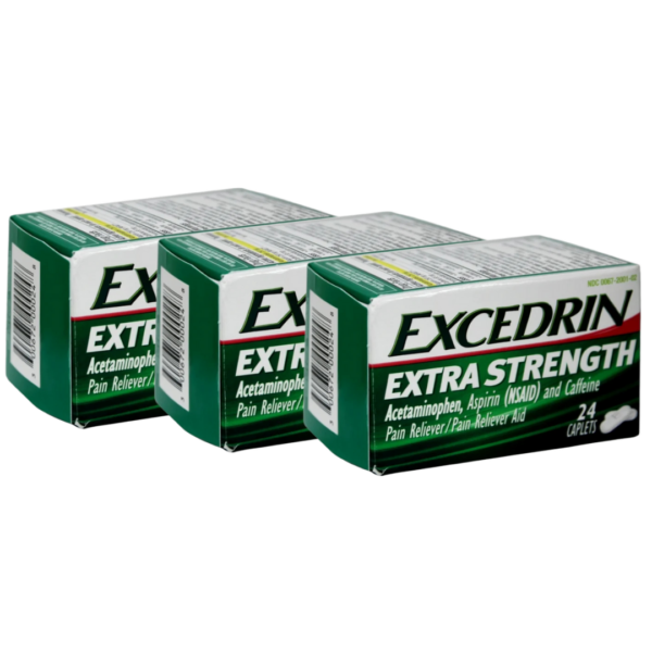 Excedrin Extra Strength Pain Reliever Aid Caplets