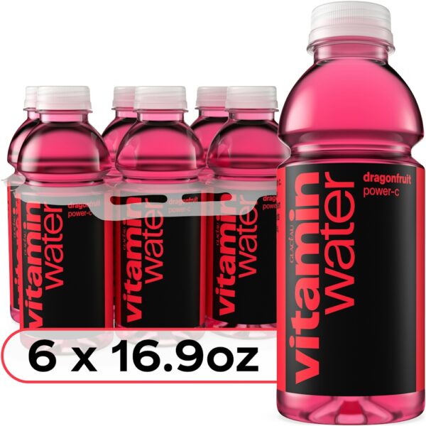 Vitaminwater Power C Dragonfruit Nutrient Enhanced Flavored Water Beverage Bottles
