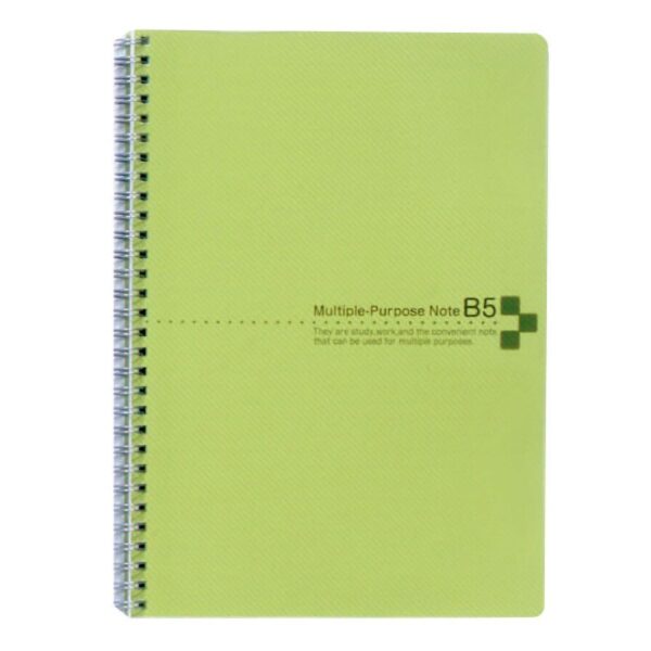 Color Cover Notebook B5 Green