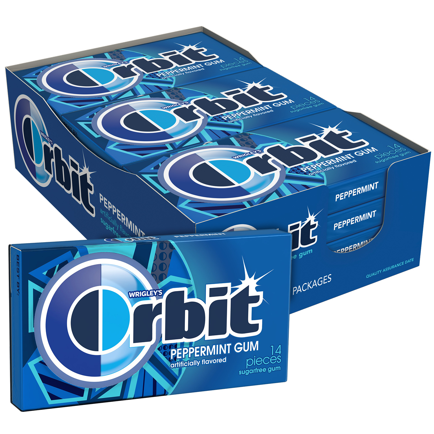 Orbit Gum – Peppermint – 12ct Display Box Orbit Gum – Peppermint – 12ct Display Box