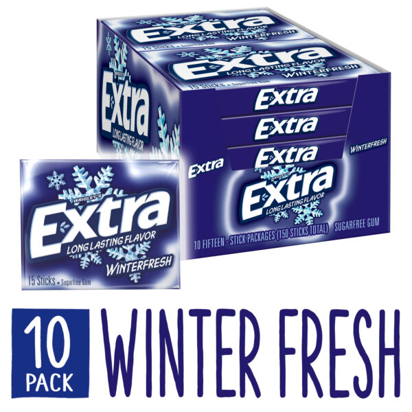 Extra Wrigley’s Sugar-Free Gum Slim Pack – Winterfresh